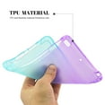 thumbnail image 5 of Allytech iPad Mini 5 Case Clear, iPad Mini 1 2 3 4 Case Cover, Ultra Slim Fit Silicone Corner Protection Impact Resistant Shockproof Defender Back Cover for Apple iPad Mini 1 2 3 4 5,Purple/Mint, 5 of 5