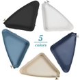 thumbnail image 5 of Estante de ducha sin taladrar, almacenamiento y organización del baño, soporte para jabón de ducha, estante para baño, incluye 4 pegatinas adhesivas, azul marino, 5 of 5