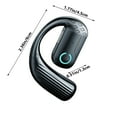 thumbnail image 3 of xjwjuw Hanging Ear Bluetooth Openear Headphones 5.3, Low Latency & High Battery, Intelligent Noise Reduction & Lightweight, True Wireless for Business, Sports, Daily Use, 3 of 7