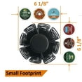 thumbnail image 2 of K Cups Holder,K Cup Carousel, Coffee Pods Storage Organizer Stand,Comes All in One Piece,No Assembly Required,1 Count,Black (Capacity of 40 Pods, Black) C43, 2 of 7