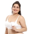 thumbnail image 2 of Women‘s Bra Wireless Maternity Seamless Front Buckle Breastfeeding Bra With Pads Plus Size, 2 of 4
