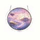 thumbnail image 2 of Round Acrylic Puzzle Suncatcher - Stained Glass Style Window Hanging Dreamy For Home Decor, 2 of 6