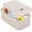 Beige, variant on Upgraded Taller Size Medicine Lock Box,Lockable Storage Box with Combination Code for Medication Safe,Lock Box for Pills/Snack/Ipad Mini,Locked Container for Home/Office 9.4X5.5X5.7inch Medium