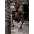 thumbnail image 3 of Hanging Half Skeleton with Light Up Red Eyes, 3 of 3