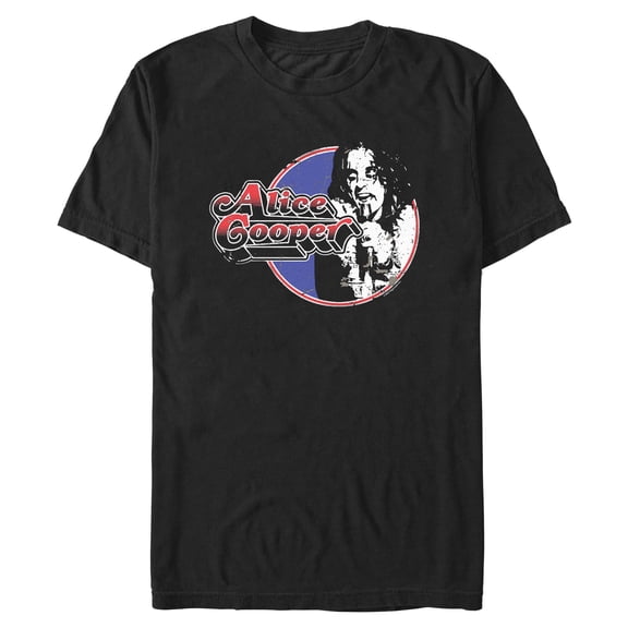 Mens Alice Cooper Retro Icon T Shirt