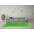 thumbnail image 3 of Ahgly Company Indoor Rectangle Oriental Green Traditional Area Rugs, 6' x 9', 3 of 4