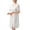 White, variant on Women's Satin Nightgown Soft Vintage Night Dress Comfy Vintage Lightweight Thin Fall Sleeping Summer Lace V Neck White Large