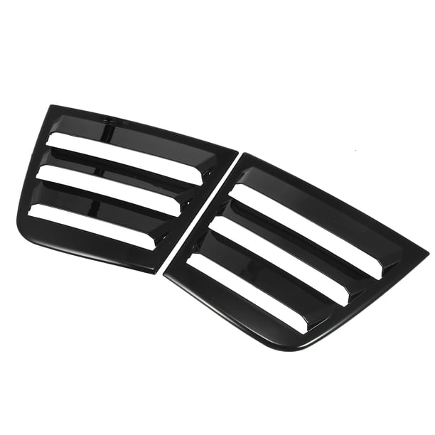 2uds Coche Trasera Lateral Ventana Persianas Aire Ventilación Cuchara Sombras Cubierta Persianas