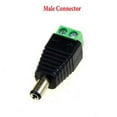thumbnail image 2 of 10PCS CCTV 12V DC Male/Female Power Connector Adapter Plug Cable 5.5*2.1mm, 2 of 4