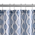 thumbnail image 4 of Mainstays Allister Blue Fabric Shower Curtain, 72 in x 72 in, 4 of 8