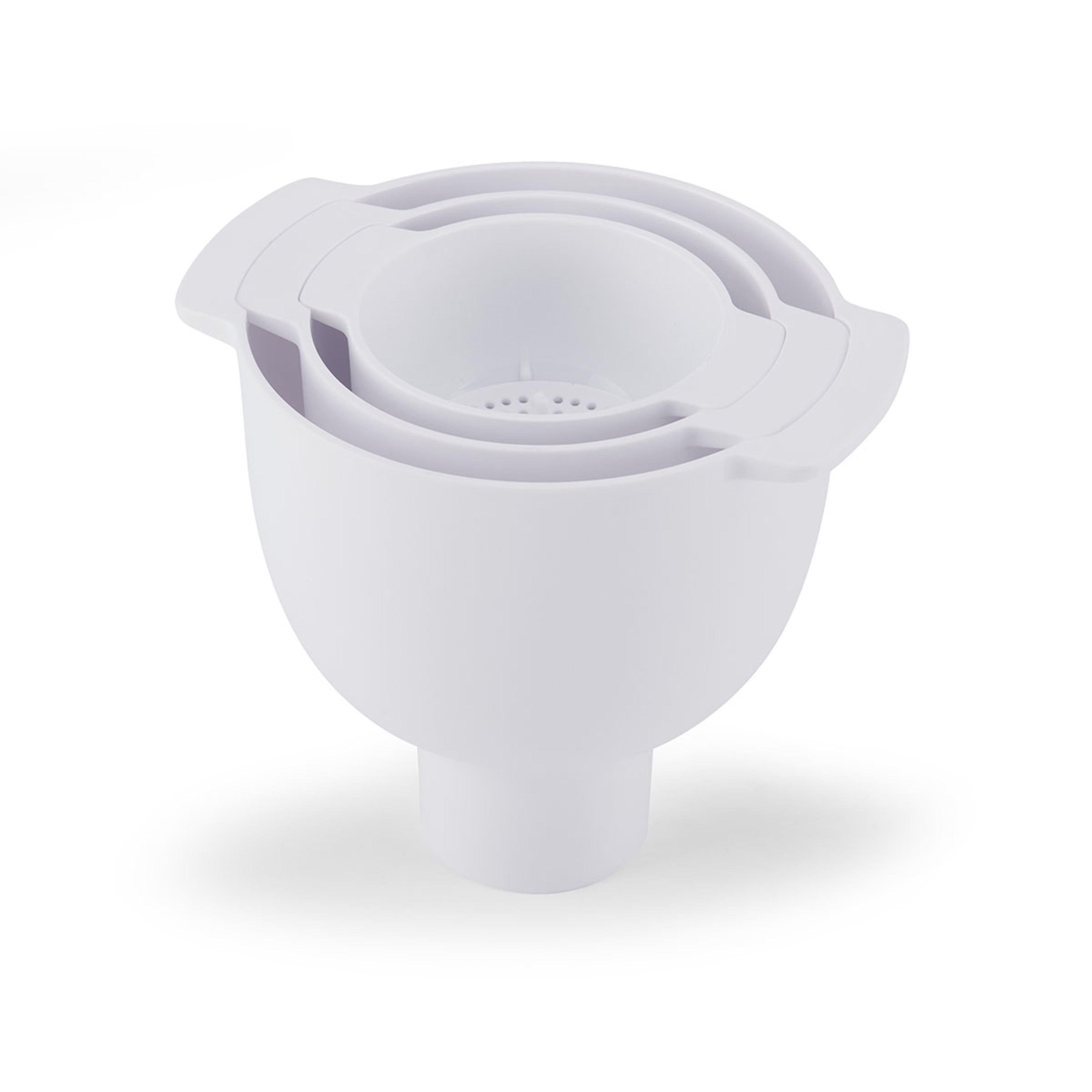 Kitchenaid Set of 4 Plastic Funnels in White