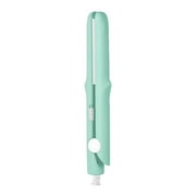 2 In 1 Mini Hair Straightener with Curling Ceramic Technology for All Hair Types Portable