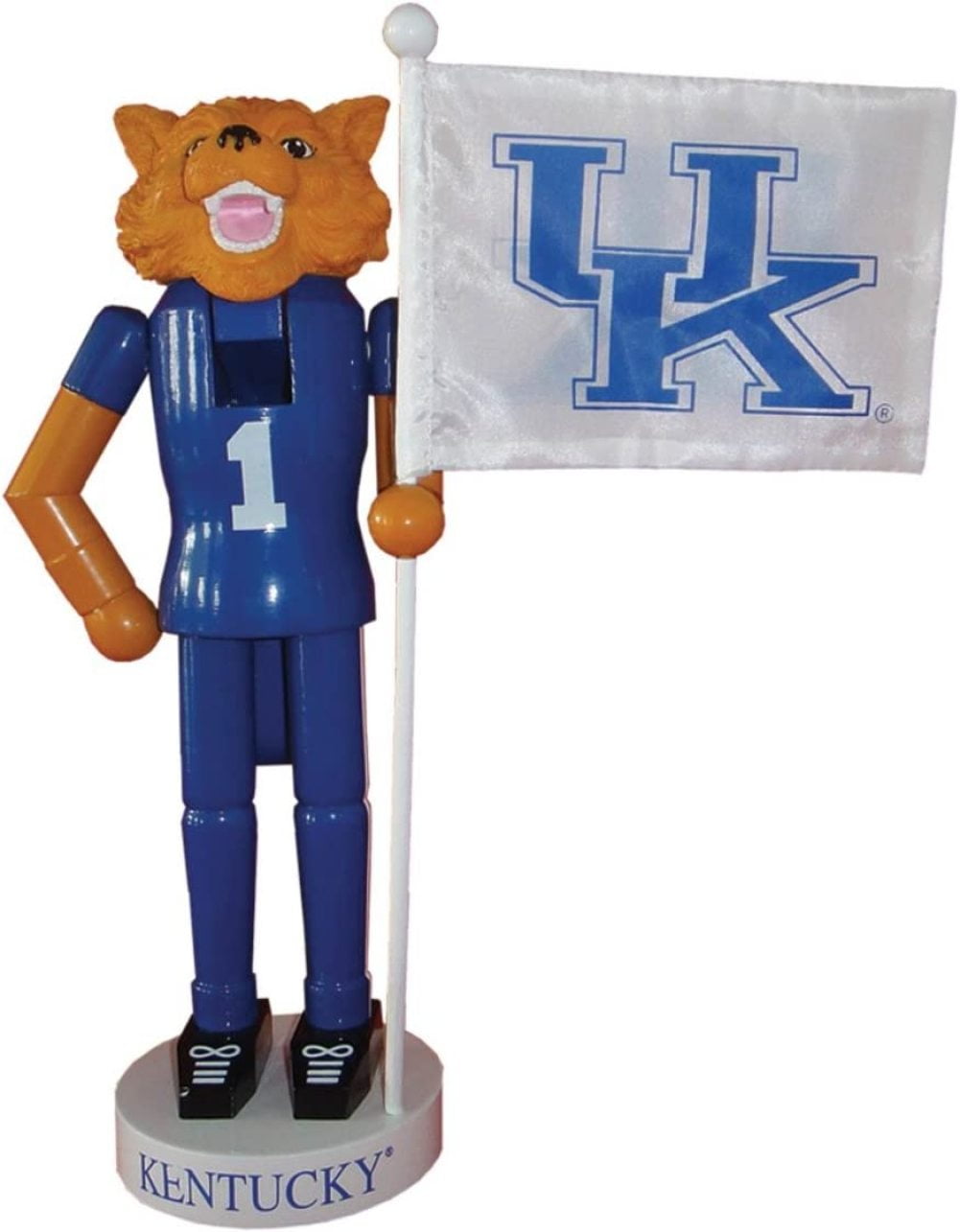 RovKeav Kentucky Mascot & Flag Nutcracker, 12" - Walmart.com