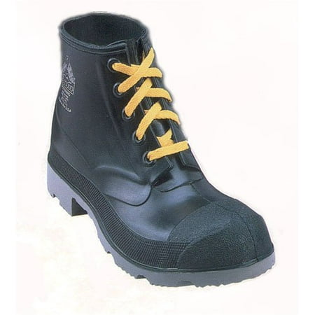Onguard 86104 Black 6 Chemical-Resistant Boots - Reinforced Shaft, Reinforced Toe Protection - 6 in Height - Polyurethane/PVC Upper,.., By ONGUARD