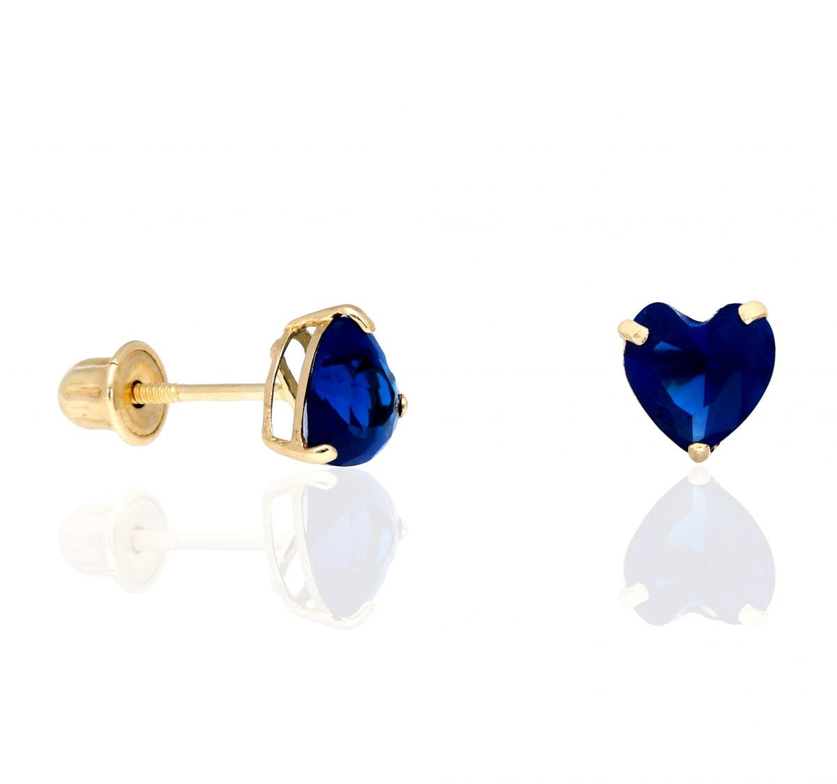 14K Solid Gold Stud Earrings, Birthstone Earrings, 14K Gold Studs – AMYO  Jewelry