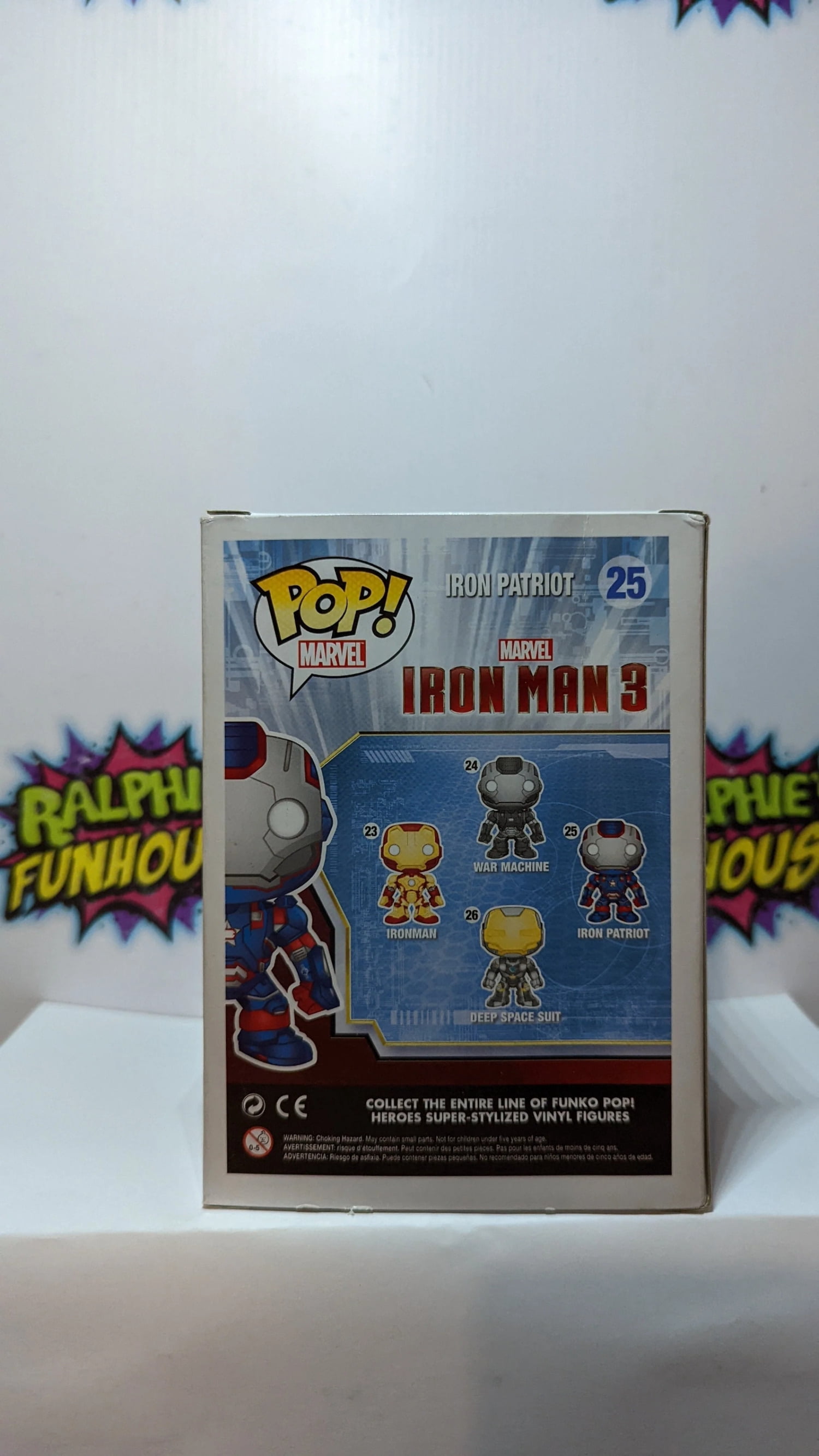 Iron Man 3 Funko POP Vinyl Figure: Iron Patriot