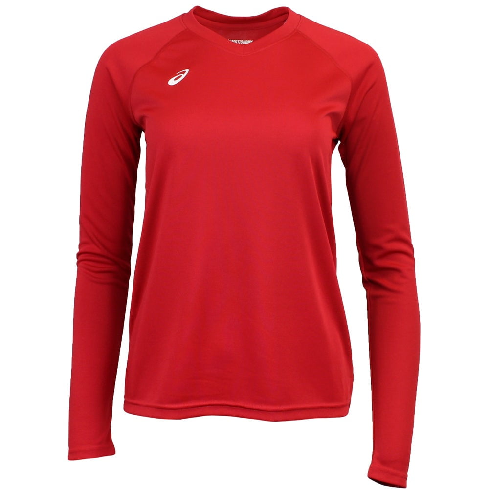 ASICS Women's Circuit 8 Long Sleeve Volleyball Jersey - Walmart.com - Walmart.com