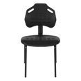 thumbnail image 3 of Scranton & Co Black Urethane Armless Guest Chair with ESD Certification, 3 of 12