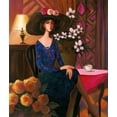 thumbnail image 2 of Unknown 15x17 White Modern Wood Framed Museum Art Print Titled - Tea Time Left, 2 of 4