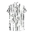 thumbnail image 5 of Ounisa Vintage Flowers V Neck Shirt for Women fashion Graphic Tee Casual Summer Vacation Beach Short Sleeve T Shirt, 5 of 6