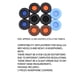 thumbnail image 5 of Injueey Almohadillas para los oídos, cojines, auriculares de malla transpirable, accesorios para auriculares, reemplazo de la cubierta para  Relojes inteligentes Negro, 5 of 6