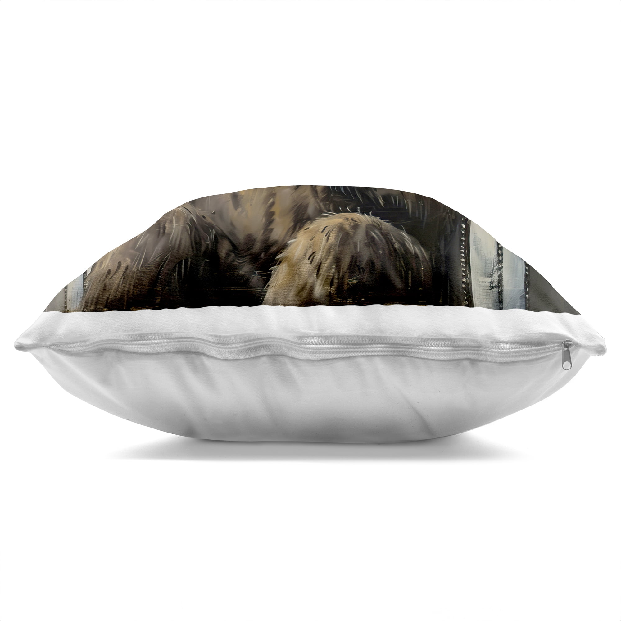 Stupell Industries It Was A Rough Day Decorative Printed Throw Pillow, design by Tina LeCour