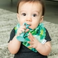 thumbnail image 3 of Tiny Twinkle - Silicone Toothbrush 2PK - Indigo, Mint, 3 of 5