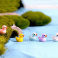 thumbnail image 4 of 50-200 unids/set Mini patos de resina ornamento figuras en miniatura pato pequeño artesanía decoración de bañera accesorios pequeños juguetes de regalo, 4 of 5
