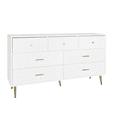 thumbnail image 2 of 7 Chest Drawer Dresser for Bedroom, Large Capacity Dresser, Modern Wood Cabinet for Bedroom, Living Room, Closets, Hallway, 2 of 10