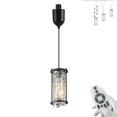 thumbnail image 1 of FSLiving Remote Control Adjustable Height H Type Track Lighting Cylinder Double Lamp Shades Lamp 4Ft Vintage Stytle with Smart Edison Bulbs, 2200K-6500K Timer Decorate for Dinning Table Top - 1 Pack, 1 of 9