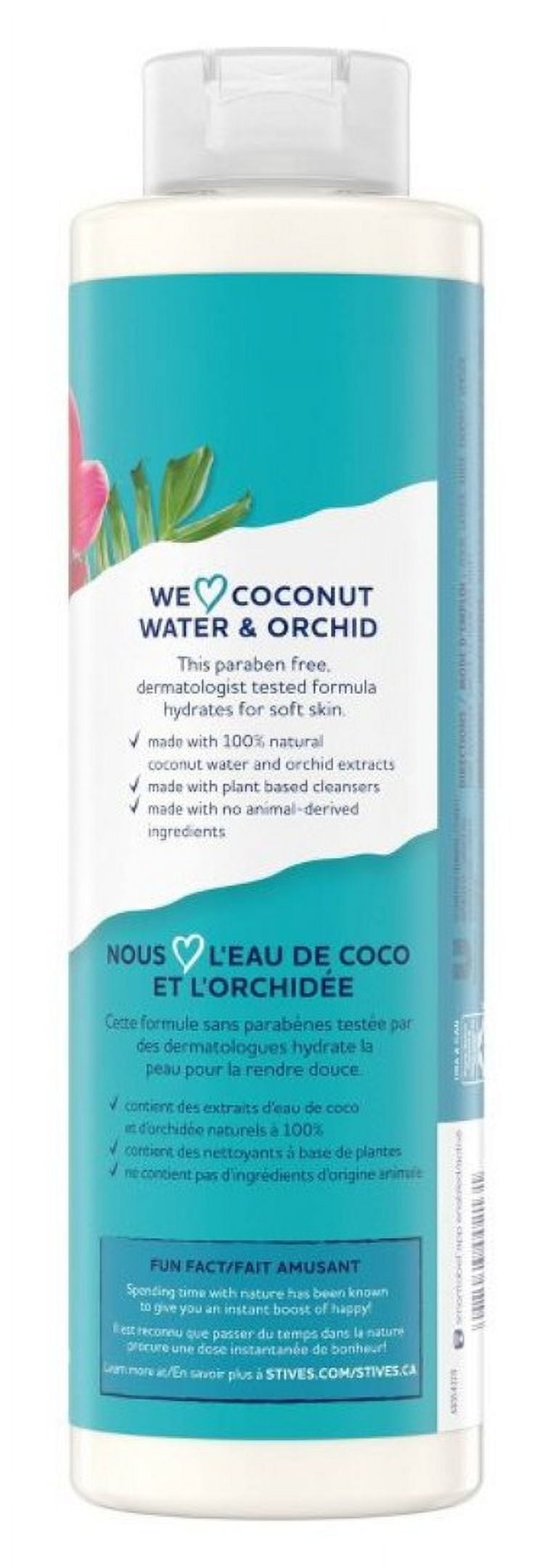 St Ives Body Wash Coconut Water And Orchid 22oz (Pack of 3)