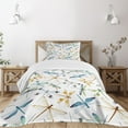 thumbnail image 3 of Ambesonne Colorful Quilted Bedspread Set 2 Pcs, Minimalist Dragonflies, Twin Size, Multicolor, 3 of 6
