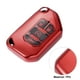 thumbnail image 5 of Funda de TPU para llavero Jeep Wrangler JL JLU Gladiator JT Rubicon Sahara JLU 2018-2021 Protector de carcasa para llavero rojo, 5 of 6