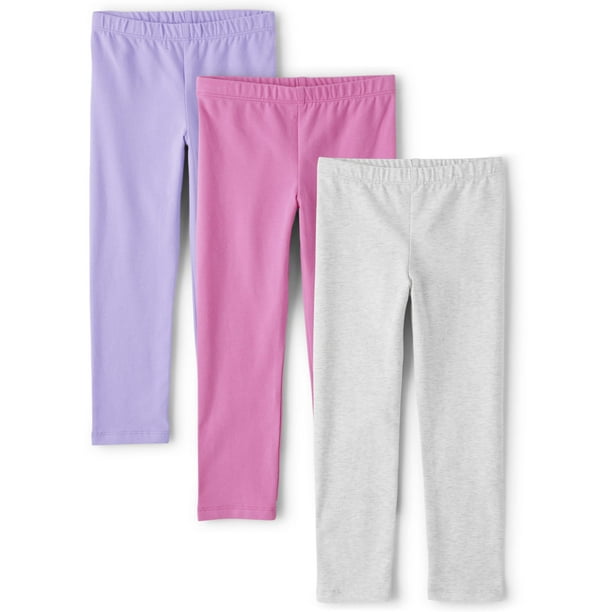 Leggins The Children's Place para niñas pequeñas, paquete de 3, 12 a 18 m