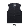 thumbnail image 4 of ZheElen Essentials Close With Cotton Vests Featuring Multi-pockets Made With Cotton Dark Blue 3XL 1Set, 4 of 6