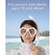 thumbnail image 3 of Reef Tourer Máscara de Snorkel X-Plore para Adultos, de Dos Ventanas, Color Blanco, 3 of 5