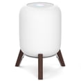 thumbnail image 1 of Soporte de mesa de madera para altavoces HomePod de primera y segunda generación, blanco, 1 of 5