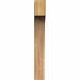 thumbnail image 2 of 3 1/2"W x 10"D x 26"H Huntington Smooth Corbel, Western Red Cedar, 2 of 9