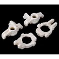 thumbnail image 2 of Kit de asiento de rodamiento de rueda delantera de nailon para 1/5 Rovan Lt Losi 5ive-t, blanco, 2 of 5
