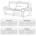 thumbnail image 2 of High Stretch Sofa Covers,1/2/3/4 Seats Solid Color Chair Couch Covers ， Couch Lounge Protector Slipcovers，Washable Pet Furniture Protector Covers, 2 of 5
