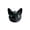 A001- Black, variant on Gothic Halloween Decor 3 Eye White Cat 3 X 2.5 Inch Halloween Candle Battery Operated Spooky Halloween Decor for Home Tabletop Halloween Party Decoration 1 Piece