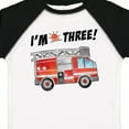 thumbnail image 4 of Inktastic I'm 3 Fire Truck 3rd Birthday Boys or Girls Toddler T-Shirt, 4 of 5
