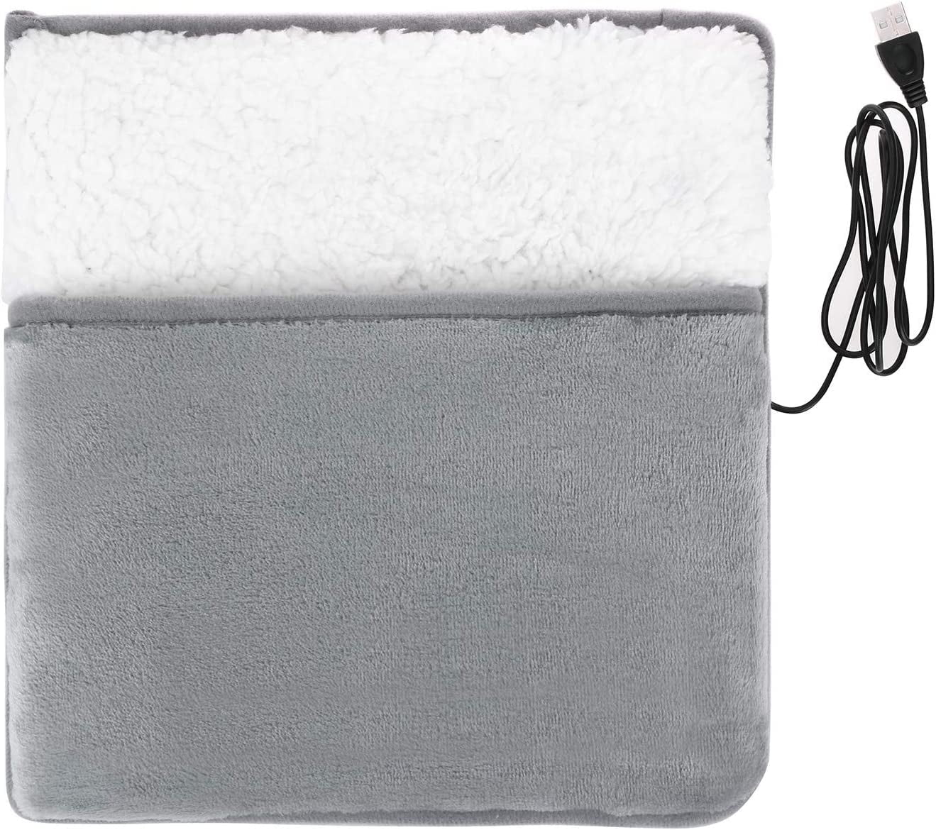 USB Electric Heating Pad Feet Warm Slippers Winter Hand\\/Foot Warmer