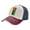 Navy And Red, variant on Flag Of Mozambique Distressed Baseball Cap Dad Hats for Men Women Vintage Trucker Hat Low Profile Ball Caps
