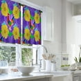 thumbnail image 2 of LALILO Kitchen Curtains and Valances Set of 3 36" Greeting Window Treatment Tiers for Window Decor, 2 of 5