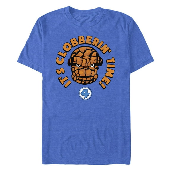 Men's Marvel: Fantastic Four The Thing It's Clobberin' Time  Graphic T-Shirt