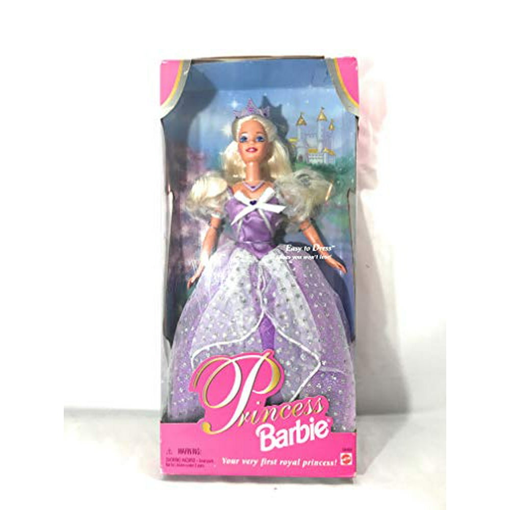 Mattel 1997 Princess Barbie in Purple Dress - Walmart.com - Walmart.com