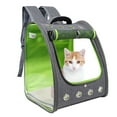 thumbnail image 2 of Pet Carrier Breathable Foldable Portable Visible Pet Backpack Cat Carrier Bag, 2 of 10