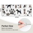 thumbnail image 5 of Schnauzer Dogs Kitchen Rug Mat,Kitchen Runner Rugs Non Skid Washable,Decorative Kitchen Floor Mats for Kitchen,Sink,Laundry,17"X47", 5 of 5