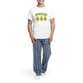 thumbnail image 5 of CafePress - Avocado Men's Light Pajamas - Men's Light Loose Fit Cotton Pajama Set, 5 of 7